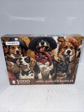 Dog puzzle 1000 piece, Factory Sealed Box