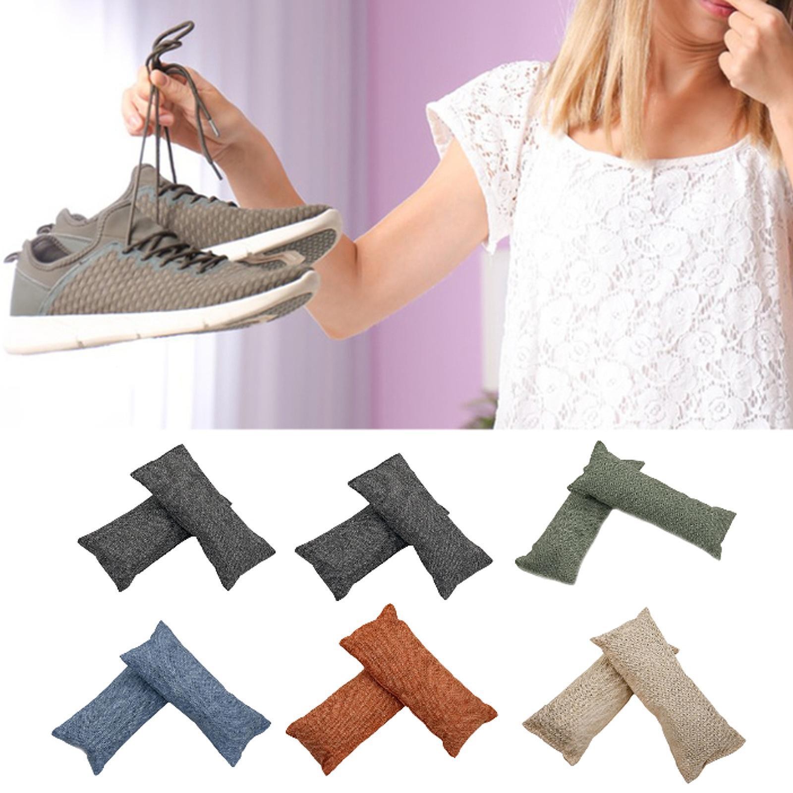 2 uds bolsa de desodorante para zapatos, absorbedor de sudor, bolsa de desodorante para guantes de boxeo,