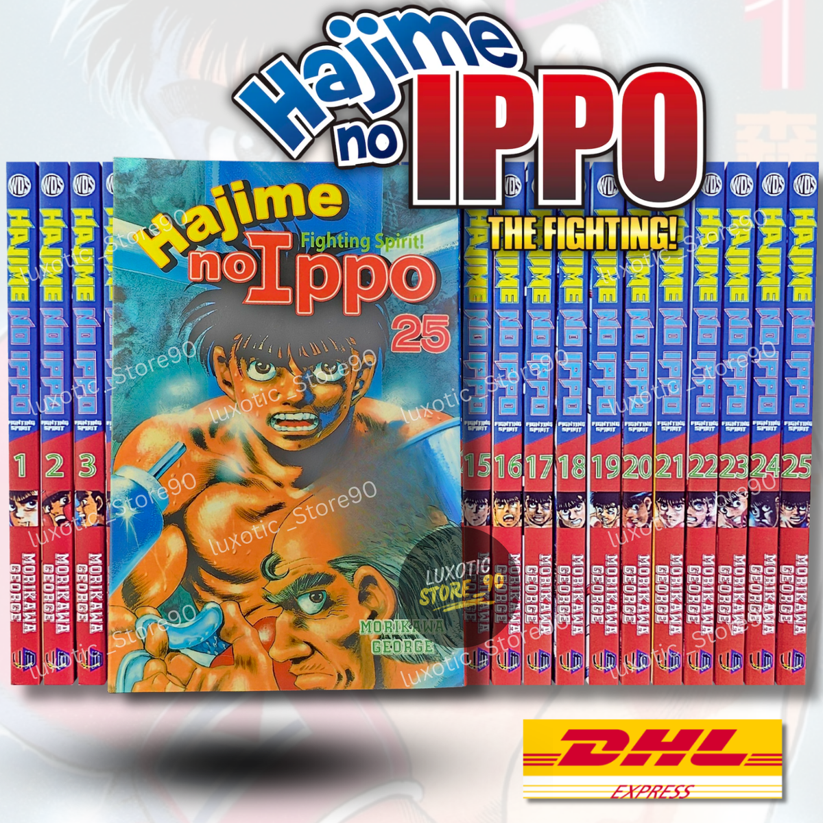 Hajime No Ippo Manga English Vol 1-25 Half/Full Set Comic Books