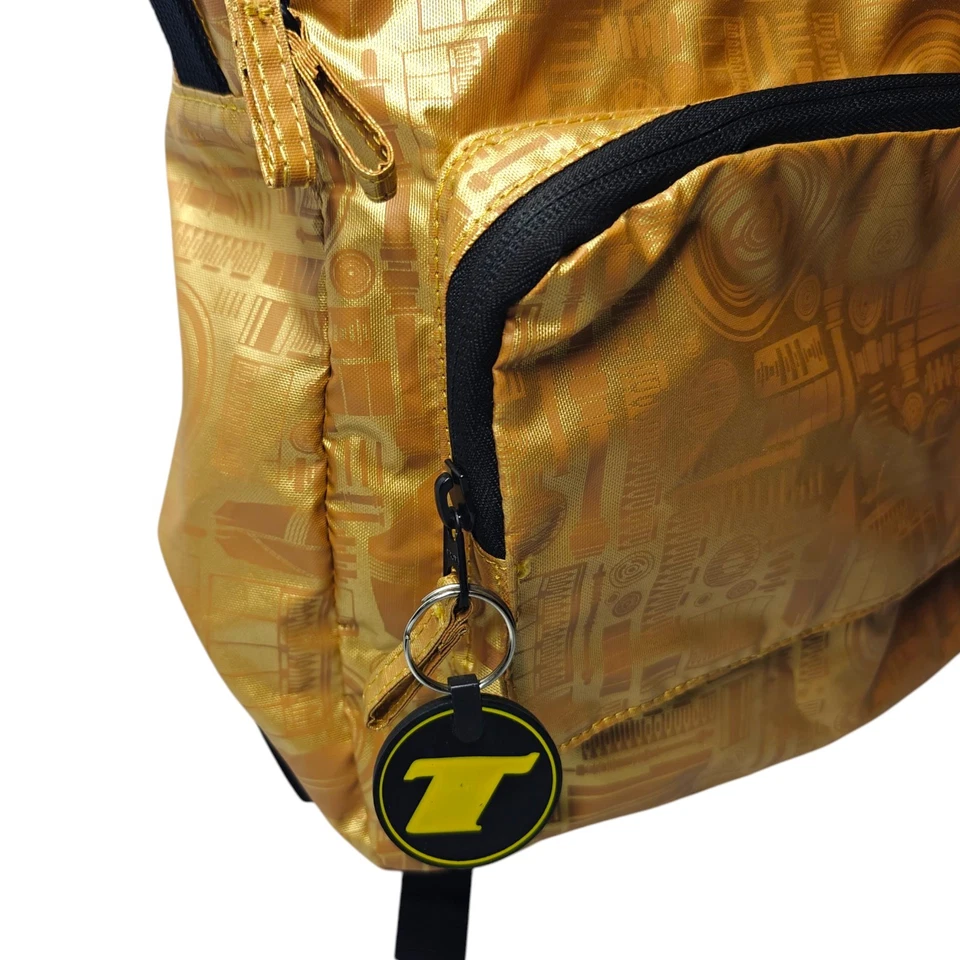 Mochila Bolso Libro Nixon X Star Wars Tillys Oro Raro 100% Poliéster C2701SW Foto 4 de 4