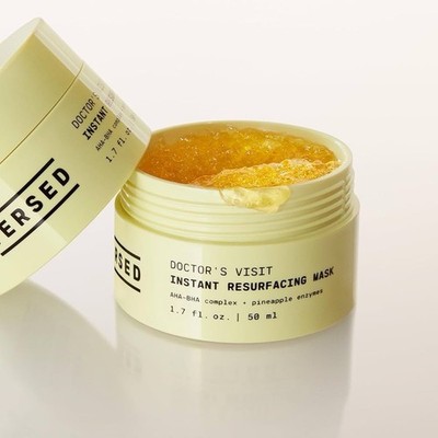 Versed Doctor's Visit Instant Resurfacing Face Mask 0.6 fl oz, 2 Jars