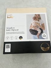 Tushbaby Hip Seat Baby Carrier - Black/Gold New In Box