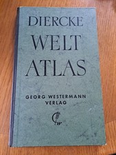 Diercke Welt Atlas 87. Siebenundachtzigste Auflage Georg Westermann Verlag