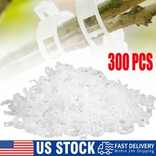 300Pcs Plant Support Clips Tomato Veggie Gard...