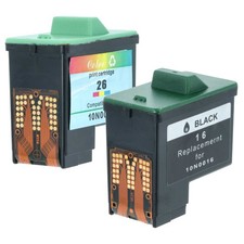 2 Cartouches d'imprimante Multicouleur pour Lexmark x2250 x2225 x2230 x1250 x12