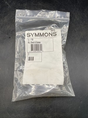 Symmons LL-71B Kit , Check and Screen   ( Symmons Industry, LLC-71B Kit 2 pcs ).