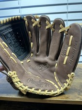 Rawlings RBG36BC 12.5" Leather Baseball Glove - Brown RHT
