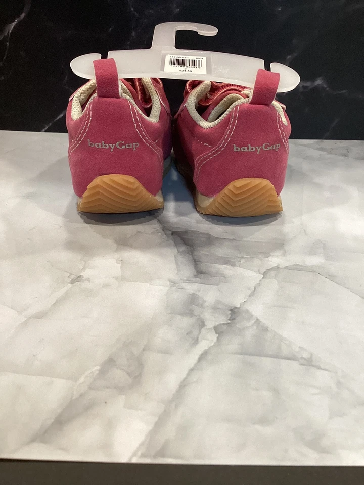 Baby Gap Pink sneakers Size 3 Brand New Slip On - Image 3 of 4
