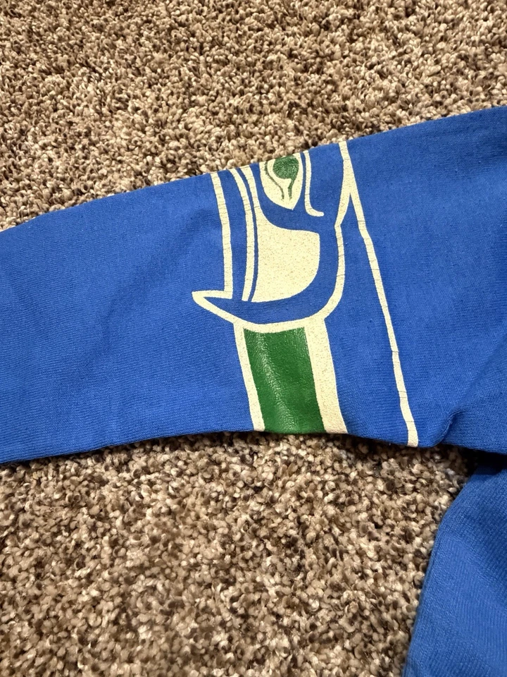 Camiseta deportiva vintage Rawlings años 80 Seattle Seahawks #80 LARGENT - JUVENIL GRANDE Foto 4 de 4
