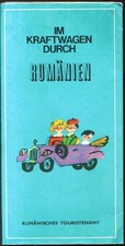 Motoring in Rumania Information & Map 1969