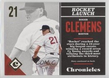 2017 Panini Chronicles Gold 868/999 Roger Clemens #76 x5u