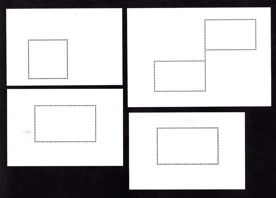 Germany 2009-10 set of blocks of stamps Mi#74-77 MNH CV=13.9$ - Image 2 of 2