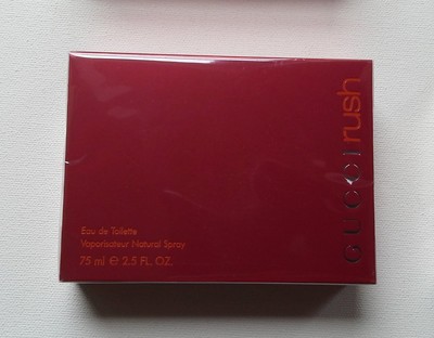 Gucci Rush Eau de Toilette for Women Spray 2.5oz/75ml, BRAND NEW In Box RARE