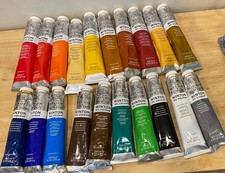 20 tubes WINSOR & NEWTON WINTON OIL COLOUR paint 200ml color  NEW no duplicates