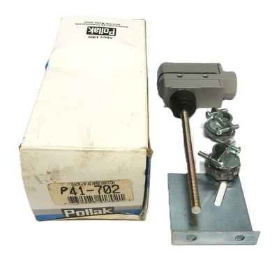 Pollak Backup Alarm Switch with Mounting Bracket P41-702 NOS