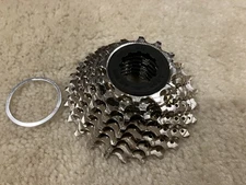 microSHIFT Cassette - 8 Speed, 12-25, Silver, Nickel Plated, New Without Box