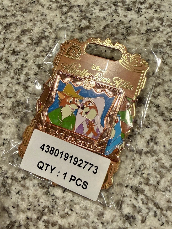 Prendedor Happily Ever After Robin Hood Disney Edición Limitada Foto 4 de 4