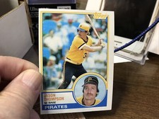 1983 Topps Baseball Card #730 Jason  Thompson Pittsburgh Pirates NMMt