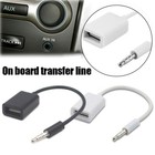 OTG 3.5mm Auf Klinke Stecker Typ A Adapter USB Female 2.0 Audio Konverter Aux ⭐