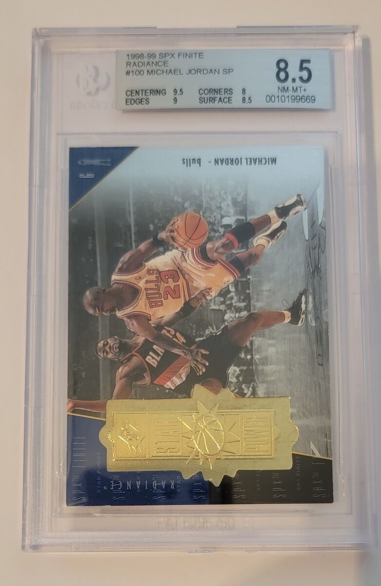 芸能人愛用のルームウェア Finite SPx 1998-99 - Radiance #100 Jordan Michael Power Star Upper Deck