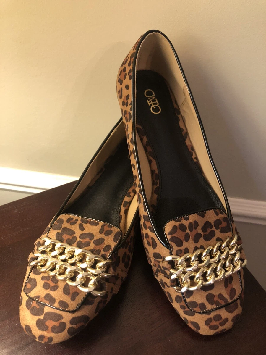 Cute store leopard flats