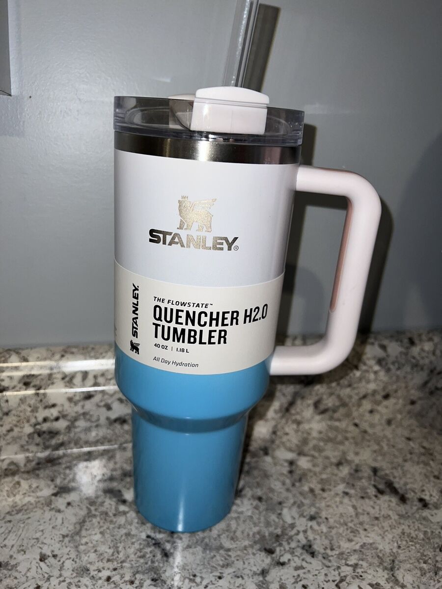 STANLEY Flowstate 40oz Quencher H2.0 Tumbler - POOL OMBRE Exclusive