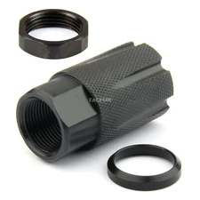 Compact Low Concussion 5/8x24 Muzzle Brake Compensator for 308 300BLK 7.62 300