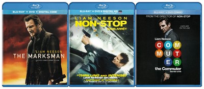 THE MARKSMAN / NON-STOP / THE COMMUTER (BLU-RAY + DVD) (BLU-RAY) (3-PA (BLU-RAY)