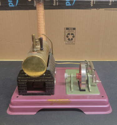 #ad Fleischmann Toy Stationary Steam Plant Engine 120 2 in Orig Box w Accessories $139.00