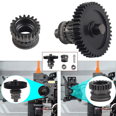 Extruder Steel Nano Coated Gear Kit 3D Printer Accessories for Anycubic Kobr 3