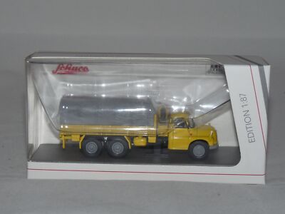 Schuco 452678600 Tatra T138 Pritsche/Plane Flatbed Truck 1:87 NEU + OVP