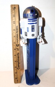 Star Wars R2-D2 Giant Over 12” PEZ Candy Roll DISPENSER Collector 2005 Lucasfilm