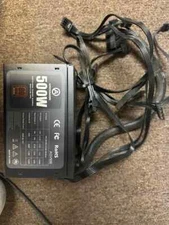 Aresgame Power Supply AGV500w 80 plus Non-Modular Power Supply 