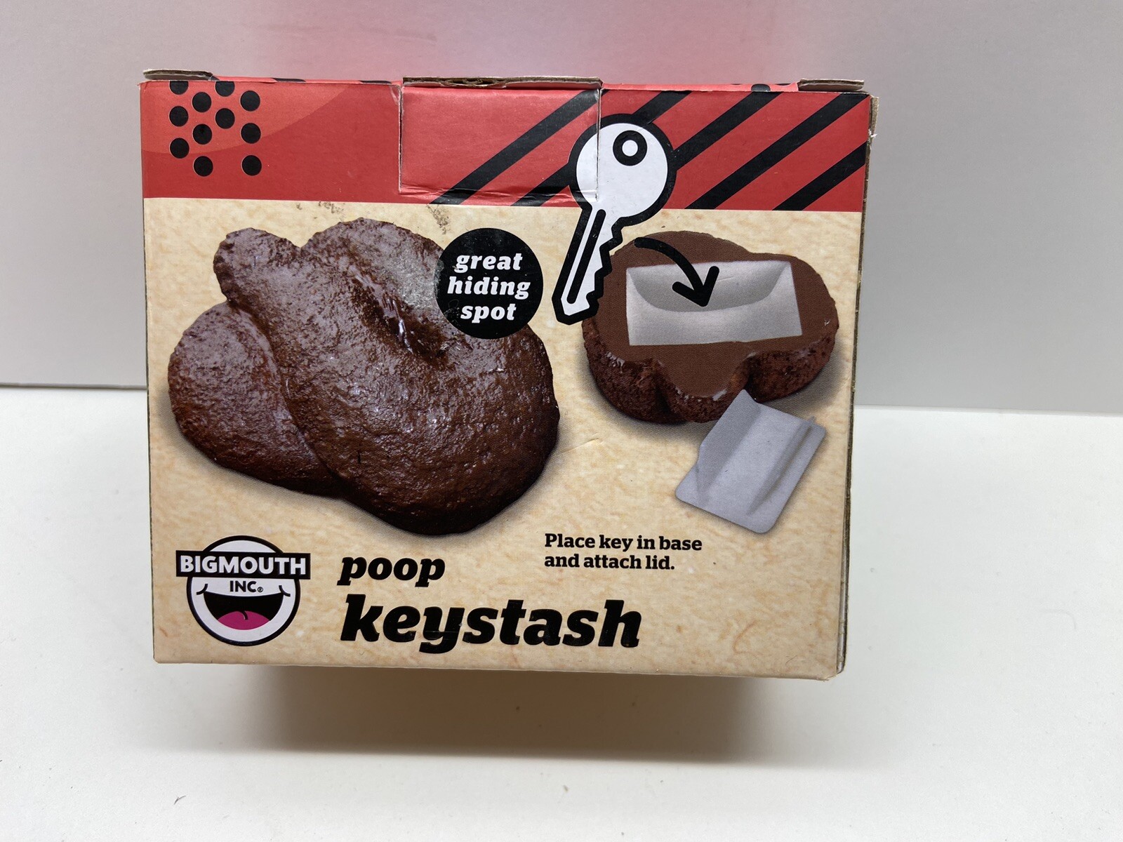 Bigmouth POOP Keystash Hide A key FAKE Poop Key Stash Hide A Key