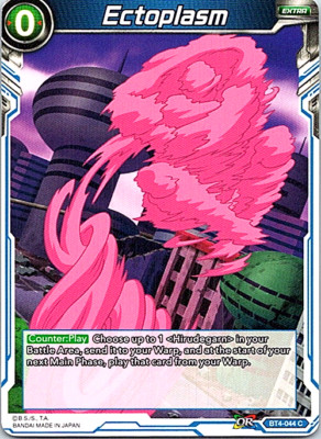 Ectoplasm BT4-044 C Dragon Ball Super Card TCG X1