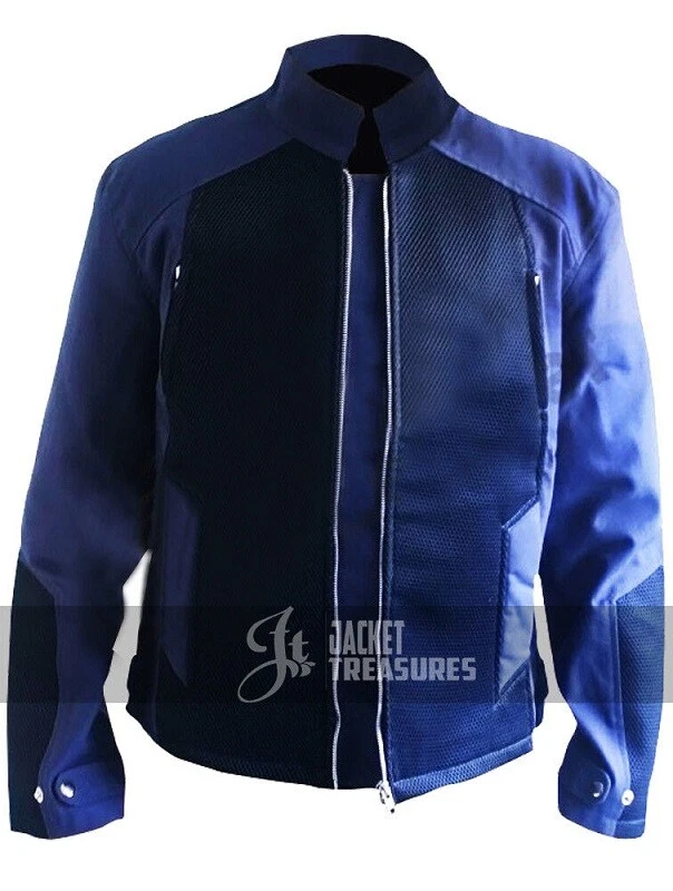Captain America Steve Rogers Blue Cotton Jacket eBay