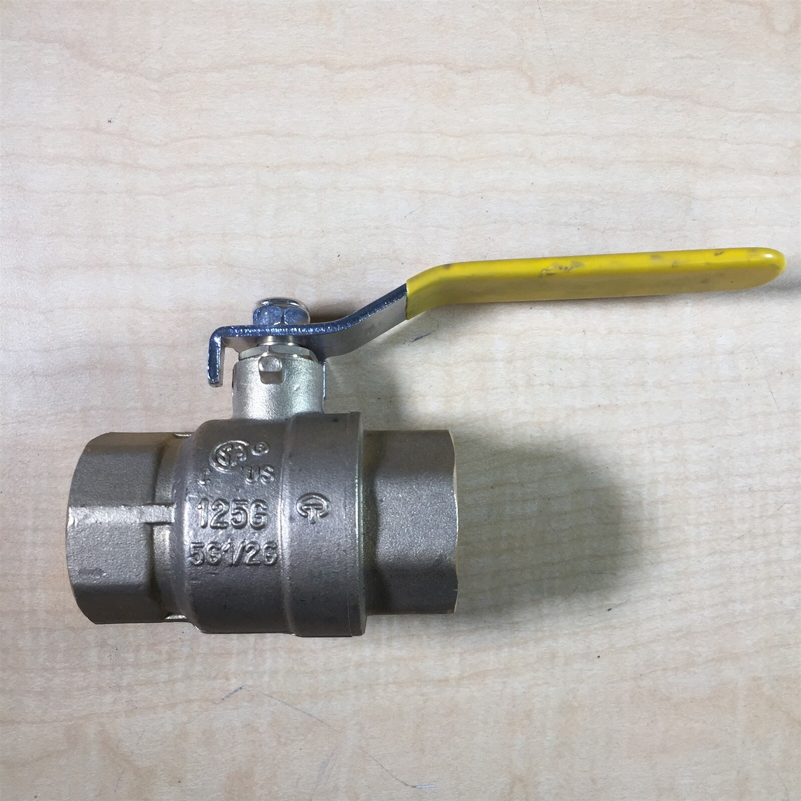 J Flo 125G 561/26 1" 600WOG Bronze Ball Valve New L5