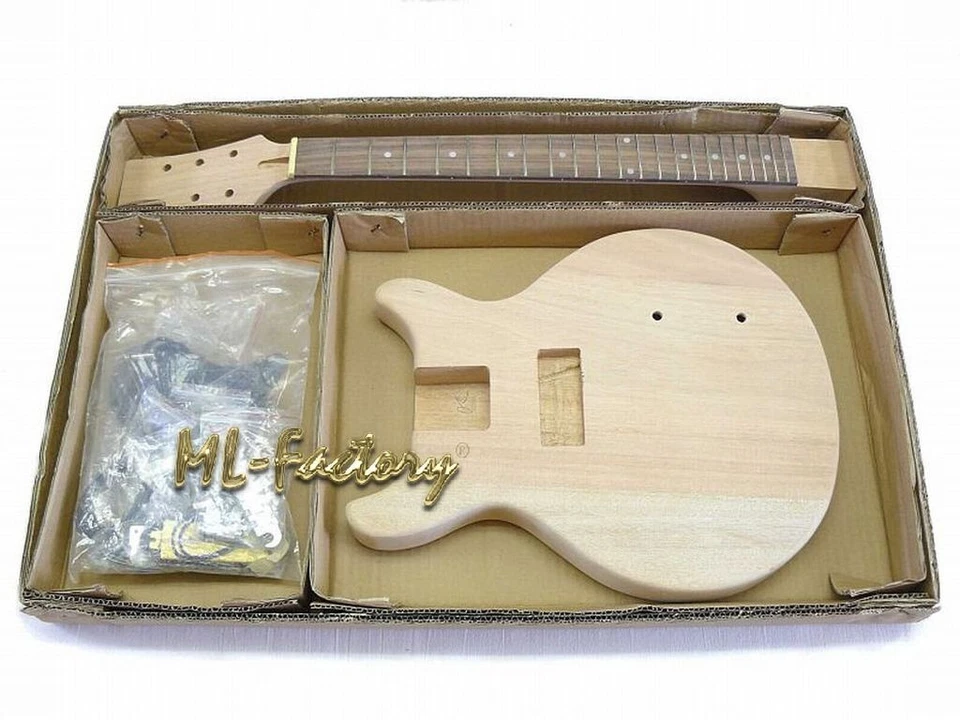 E-Gitarren Bausatz / Guitar DIY Kit ML-Factory® MLP Junior Style Double Cutaway - Bild 3 von 4