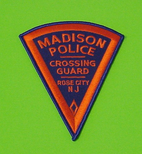 madison new jersey rose city crossing guard police patch free