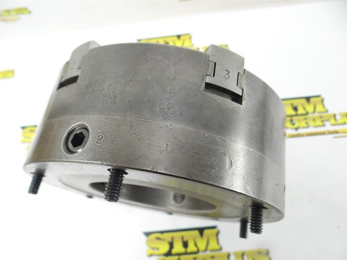 BUCK 6" ADJUST-TRU 6 JAW SCROLLING LATHE CHUCK #3662 - Picture 9 of 13
