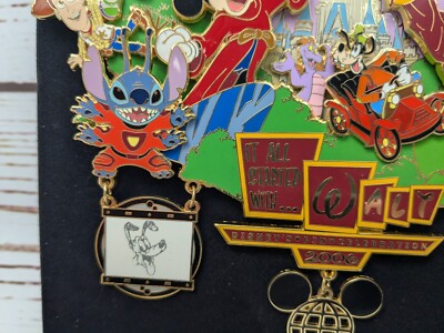 Walt Disney 2006 It All Started with Walt Super Jumbo Pin Box Set