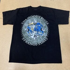 THE MOODY BLUES STRANGE TIMES Tシャツ L バンド THE MOODY BLUES STRANGE TIMES Tシャツ L バンド The Moody
