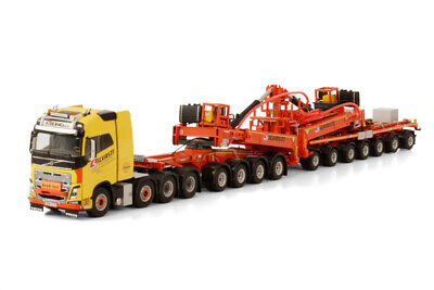 WSI FOR VOLVO FH4 GLOBETROTTER 8X4 WINDMILL TRAILER 7 AXLE+4 WSI FOR VOLVO FH4 GLOBETROTTER 8X4 WINDMILL TRAILER 7 AXLE+4