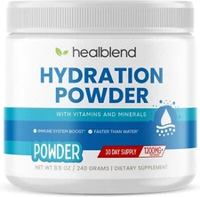 Hydration Powder Electrolytes Drink Mix with Magnesium, Zinc, VitaminC,B Complex