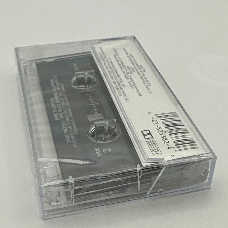 Eric Clapton Time Pieces Best of Eric Clapton Blues Rock SEALED Cassette 1982 - Image 4 of 4