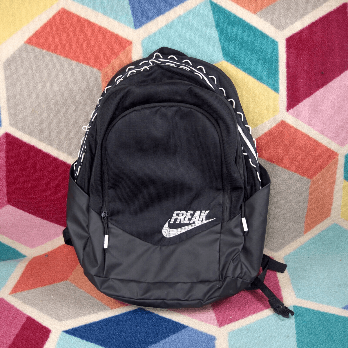 Nike Giannis Freak Backpack Basketball Training Sport Bag Black | eBay