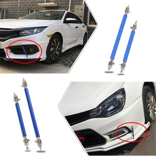 2pcs Universal Racing Adjustable Front Rear Bumper Lip Splitter Support Bar Rod - Picture 4 of 5