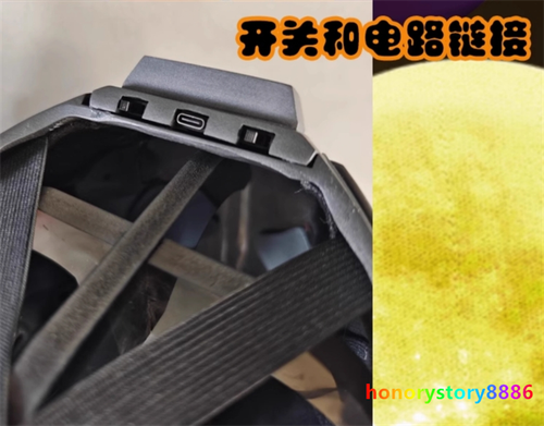 Game OW Ana Amari Cosplay Helmet Corpse Ghost Mask LED Light PVC Prop Collection - Picture 10 of 11