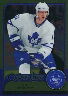 2008-09 O-Pee-Chee METAL #395 JIRI TLUSTY - Toronto Maple Leafs