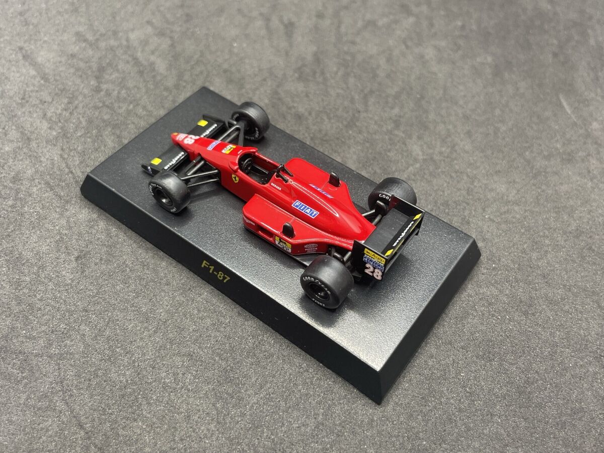 Kyosho 1/64 Ferrari F1 collection2 F1-87 #28 G.Berger Kyosho 1/64 Ferrari F1 collection2 F1-87 #28 G.Berger